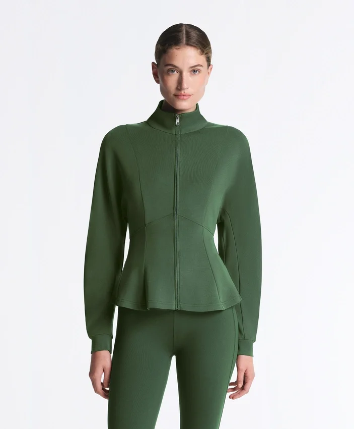 Chaqueta entallada en la cintura con modal Soft Touch Chaqueta entallada en la cintura con modal Soft Touch