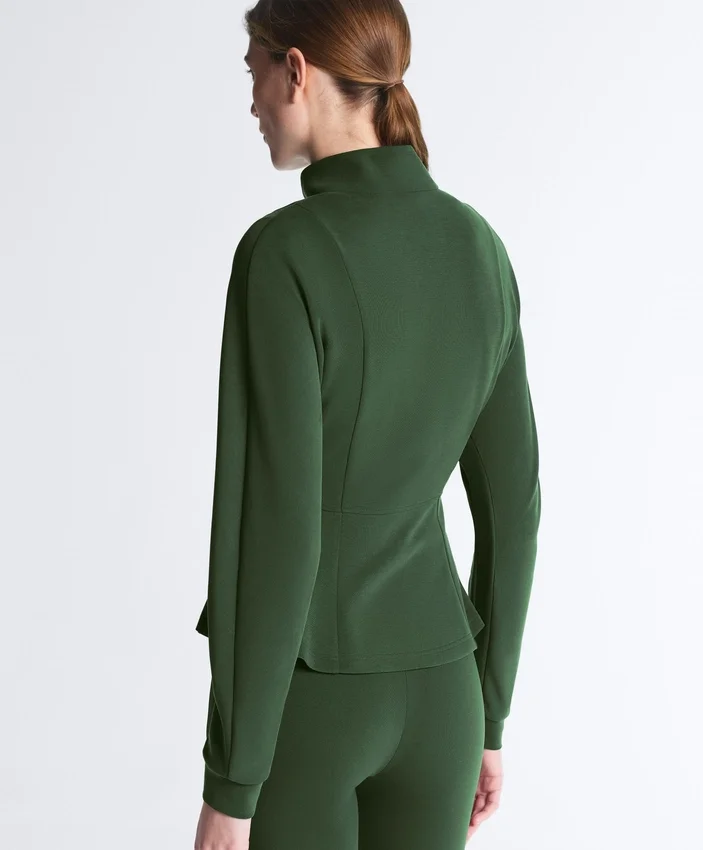 Chaqueta entallada en la cintura con modal Soft Touch Chaqueta entallada en la cintura con modal Soft Touch