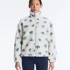 Chaqueta floral de imitación de chaqueta de piel de oveja Chaqueta floral de imitación de chaqueta de piel de oveja