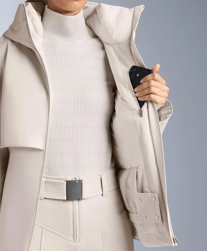 Chaqueta impermeable de esquí Primaloft® Feel the Performance Tm con capas Chaqueta impermeable de esquí Primaloft® Feel the Performance Tm con capas