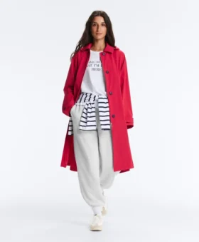 Chaqueta impermeable extra ligera de largo medio 10K