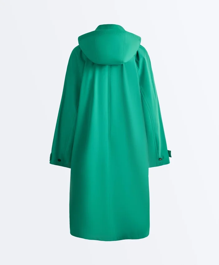 Chaqueta impermeable extra ligera de largo medio 10K Chaqueta impermeable extra ligera de largo medio 10K