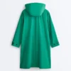 Chaqueta impermeable extra ligera de largo medio 10K Chaqueta impermeable extra ligera de largo medio 10K