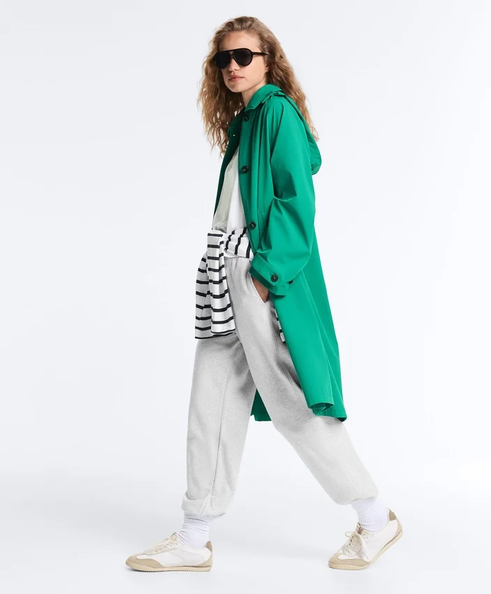 Chaqueta impermeable extra ligera de largo medio 10K Chaqueta impermeable extra ligera de largo medio 10K