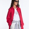 Chaqueta impermeable extra ligera de largo medio 10K