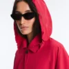 Chaqueta impermeable extra ligera de largo medio 10K