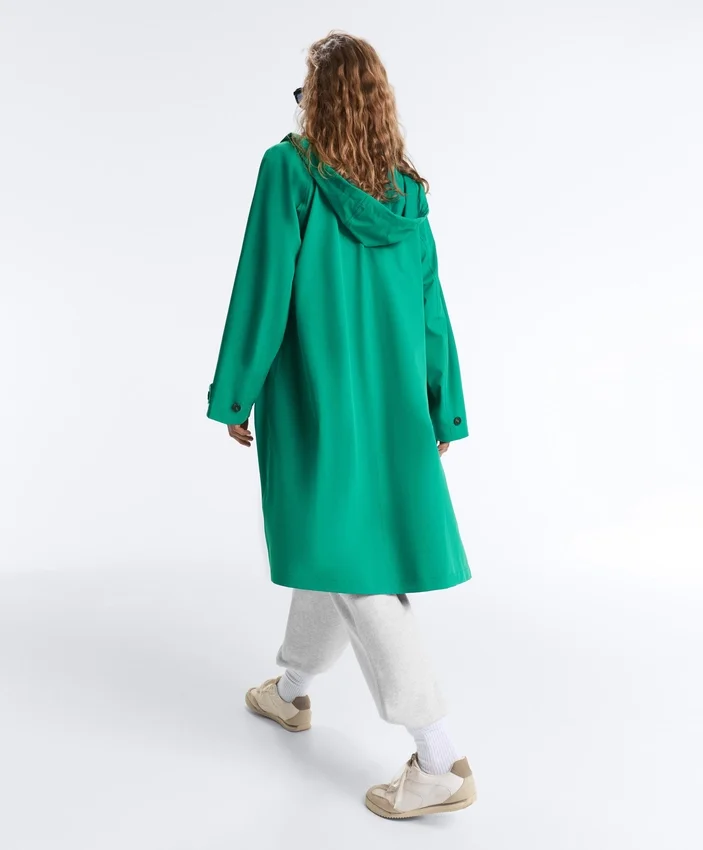 Chaqueta impermeable extra ligera de largo medio 10K Chaqueta impermeable extra ligera de largo medio 10K