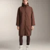 Chaqueta larga acolchada con Fellex® Aerogel repelente al agua Chaqueta larga acolchada con Fellex® Aerogel repelente al agua