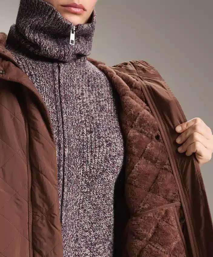 Chaqueta larga acolchada con Fellex® Aerogel repelente al agua Chaqueta larga acolchada con Fellex® Aerogel repelente al agua