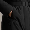 Chaqueta larga acolchada repelente al agua Primaloft®