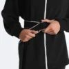 Chaqueta larga con ribetes y modal Soft Touch