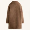 Chaqueta larga de imitación de piel de oveja Chaqueta larga de imitación de piel de oveja
