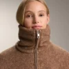 Chaqueta larga de imitación de piel de oveja Chaqueta larga de imitación de piel de oveja
