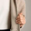 Chaqueta larga de imitación de piel de oveja Chaqueta larga de imitación de piel de oveja
