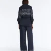 Chaqueta larga de rayas marineras con modal Soft Touch