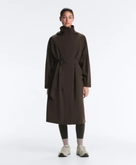 Chaqueta larga extra ligera e impermeable 10K