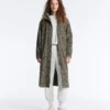 Chaqueta larga extra ligera e impermeable 10K