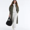 Chaqueta larga extra ligera e impermeable 10K