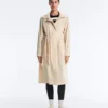 Chaqueta larga extra ligera e impermeable 10K