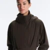 Chaqueta larga extra ligera e impermeable 10K
