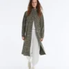 Chaqueta larga extra ligera e impermeable 10K
