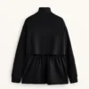 Chaqueta larga Soft Touch con modal y bolsillos Chaqueta larga Soft Touch con modal y bolsillos