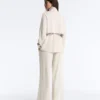 Chaqueta larga Soft Touch con modal y bolsillos Chaqueta larga Soft Touch con modal y bolsillos