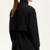 Chaqueta larga Soft Touch con modal y bolsillos Chaqueta larga Soft Touch con modal y bolsillos