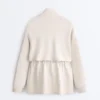 Chaqueta larga Soft Touch con modal y bolsillos Chaqueta larga Soft Touch con modal y bolsillos