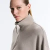Chaqueta larga tipo corsé con cinturón de modal Soft Touch Chaqueta larga tipo corsé con cinturón de modal Soft Touch