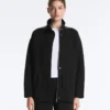 Chaqueta larga tipo utilitaria con modal Soft Touch Chaqueta larga tipo utilitaria con modal Soft Touch
