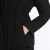Chaqueta larga tipo utilitaria con modal Soft Touch Chaqueta larga tipo utilitaria con modal Soft Touch