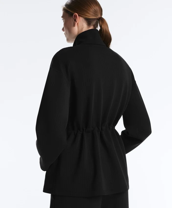 Chaqueta larga tipo utilitaria con modal Soft Touch Chaqueta larga tipo utilitaria con modal Soft Touch