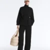 Chaqueta larga tipo utilitaria con modal Soft Touch Chaqueta larga tipo utilitaria con modal Soft Touch
