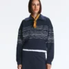 Chaqueta marinera a rayas Soft Touch con modal Chaqueta marinera a rayas Soft Touch con modal
