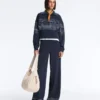 Chaqueta marinera a rayas Soft Touch con modal Chaqueta marinera a rayas Soft Touch con modal