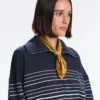 Chaqueta marinera a rayas Soft Touch con modal Chaqueta marinera a rayas Soft Touch con modal