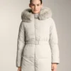 Chaqueta midi acolchada con Primaloft® repelente al agua