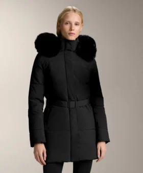 Chaqueta midi acolchada con Primaloft® repelente al agua