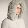 Chaqueta midi acolchada con Primaloft® repelente al agua