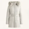 Chaqueta midi acolchada con Primaloft® repelente al agua