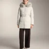 Chaqueta midi acolchada con Primaloft® repelente al agua