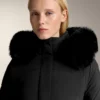 Chaqueta midi acolchada con Primaloft® repelente al agua