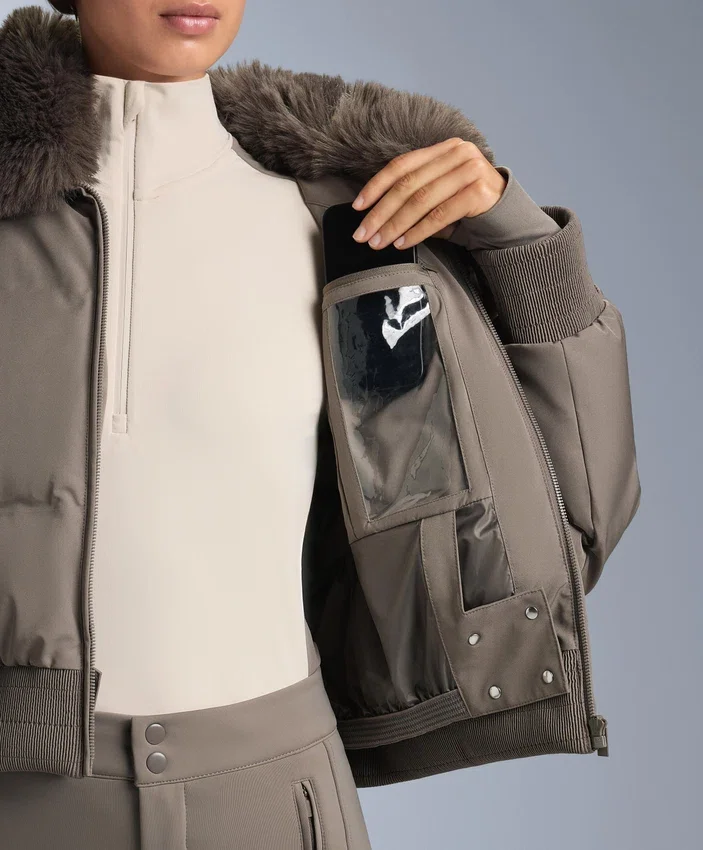 Chaqueta Minardi Piume Ski resistente al agua, 80 % plumón y 20 % plumas Chaqueta Minardi Piume Ski resistente al agua, 80 % plumón y 20 % plumas