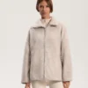 Chaqueta oversize de imitación de piel de oveja