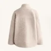 Chaqueta oversize de imitación de piel de oveja