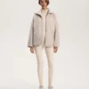 Chaqueta oversize de imitación de piel de oveja