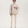 Chaqueta oversize de imitación de piel de oveja