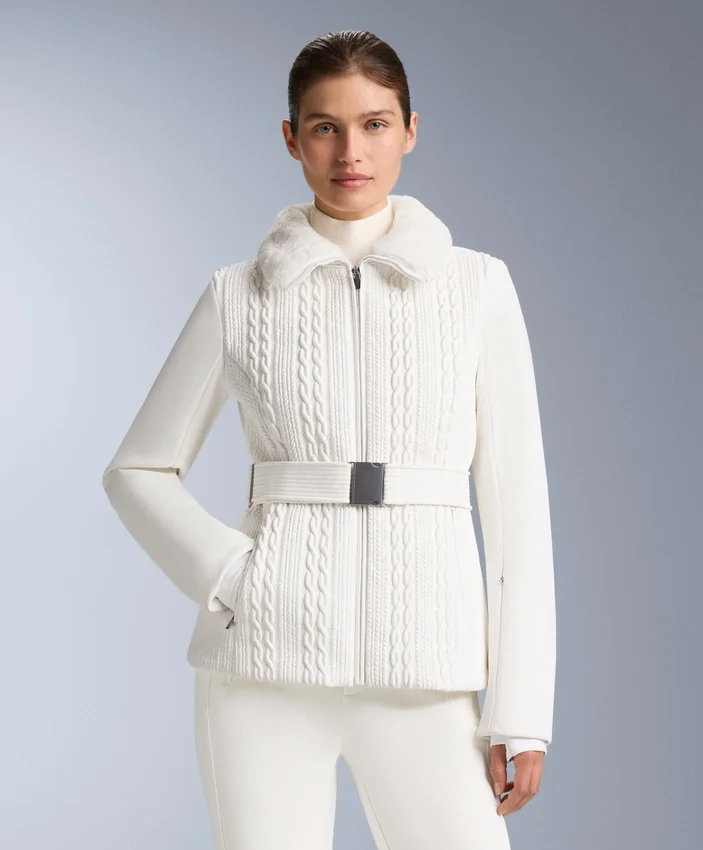 Chaqueta resistente al agua Primaloft® Ski de corte superajustado Chaqueta resistente al agua Primaloft® Ski de corte superajustado