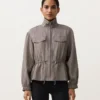 Chaqueta sahariana a rayas